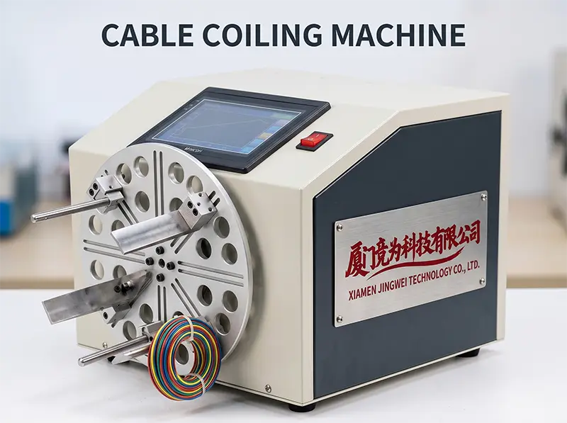 Kabelwickelmaschine WPM-2009L | Automatische Kabelaufwicklung für die Industrie