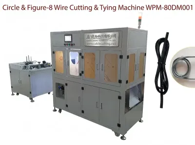 Automatische Kreis-/8er-Schnitt-Wickel-Bindemaschine WPM-80DM001 - Automatische Schneide-, Wickel- und Bindemaschine
