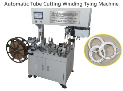 Vollautomatische Rohrschneide-Wickel-Bindemaschine WPM-02L