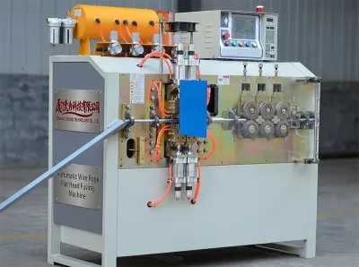Automatische Drahtseil-Flachkopf-Fixiermaschine 60KW WPM-60SF