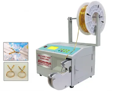 Golddraht-Twist-Binder-Maschine für Plastiktüten WPM-GW