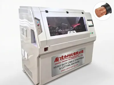 Automatische Kabelabisolier- und Schneidemaschine WPM-10-300mm und WPM-10-400mm