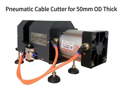 Pneumatische Kabelschneidemaschine für Kabel bis 50 mm WPM-C50