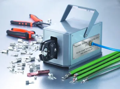 Pneumatische Crimpmaschine für Drahtverbinder 2,5t Ausgang WPM-50L