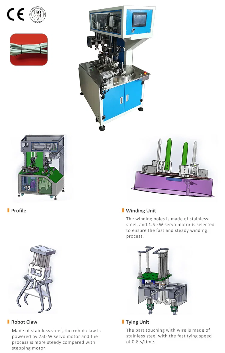 Drahtwickelmaschine, Automatische Drahtwickelmaschine, Automatische Drahtwickelmaschine zum Wickeln