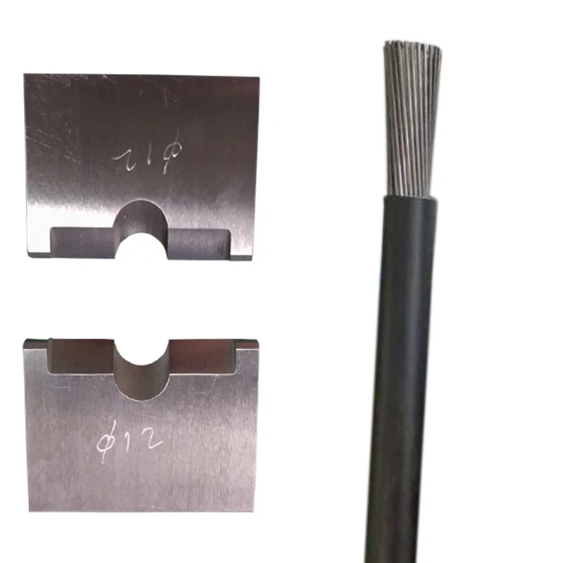 Pneumatische Abisolierklinge für automatische Drahtschneide- und Abisoliermaschine, pneumatisches Schälmaschinenmesser