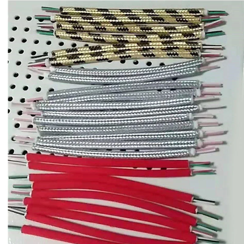 Beispielanzeige der Nylon-Flechtkabel-Schneide- und Abisoliermaschine, der Heizabisoliermaschine