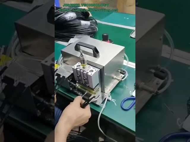 809D Netzwerkkabel-Richtmaschine & USB-Abschirmdraht-Verzwirbelmaschine – Effiziente Automatisierung