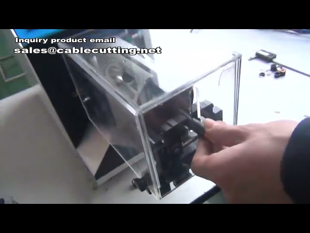 Automatische Koaxialkabel-Abmantelungsmaschine | Neue Energie-Koaxialkabel-Stripping-Maschine