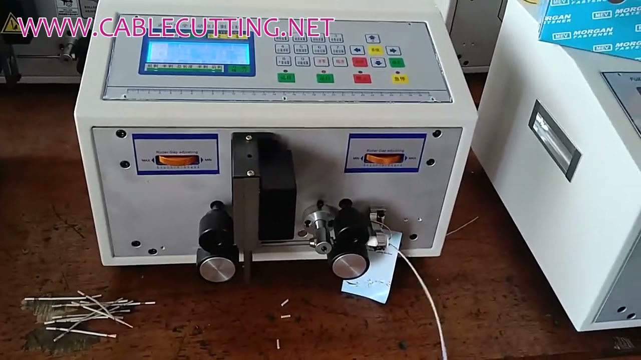 Automatische Kupferdraht-Abisiermaschine für Computerkabel | Kabelabisolierer