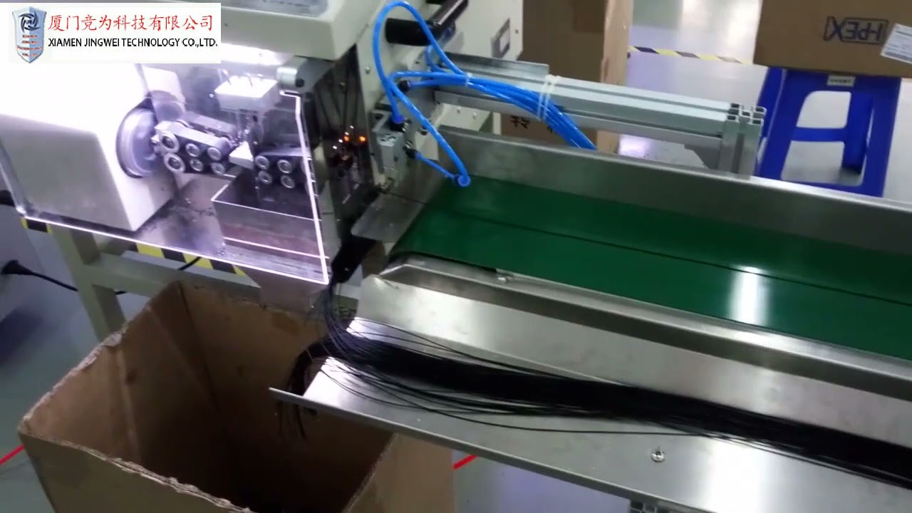 Drahtvorschubmaschine für Kabelbäume – Automatischer Abzug für effiziente Fertigung