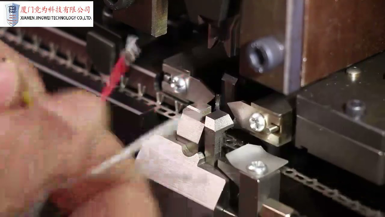 Kabelabisolier- und Crimpmaschine | Automatische Kabelverarbeitung für die Industrie