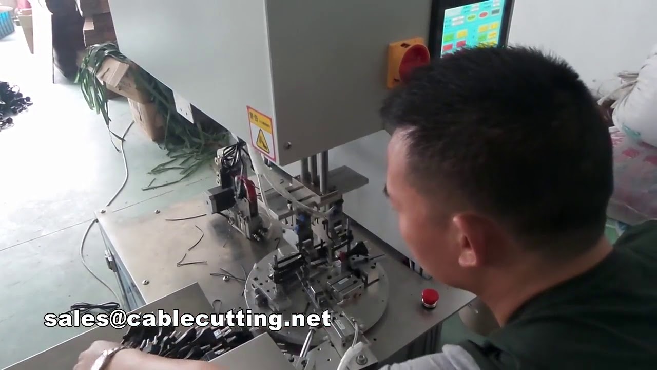 Hocheffiziente automatische Kabelstecker-Drahtverdrehmaschine (aktualisierte Version)