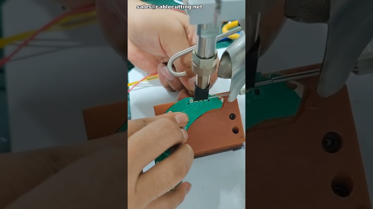 Halbautomatische Lötmaschine #Fabrik #Maschine #DIY