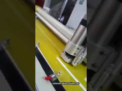 Automatischer Messerplotter: Präziser PVC-Bandschneider für die Industrie