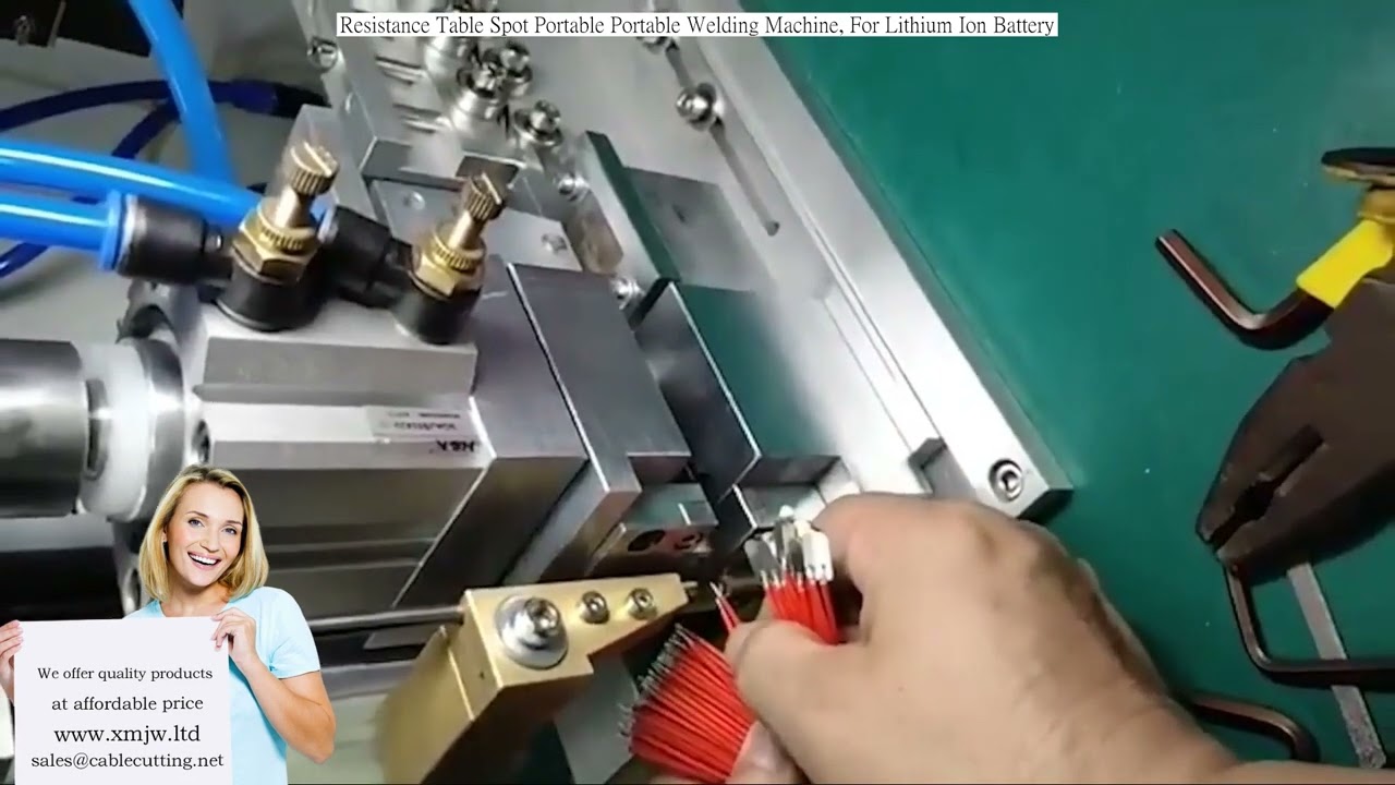 Portable Resistance Spot Welding Machine for Lithium-Ion Battery Packs