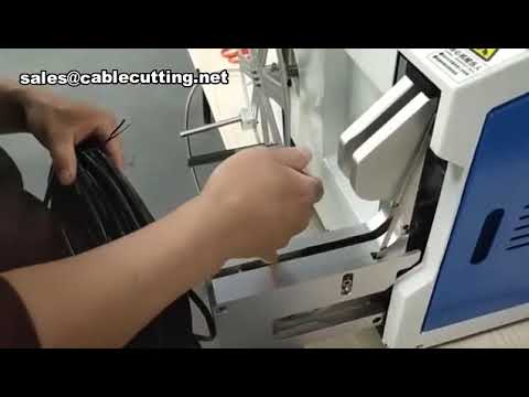 Großrollen-Kabelwickel- und Bindemaschine für Cat-6 & Stromkabel 40-80 mm