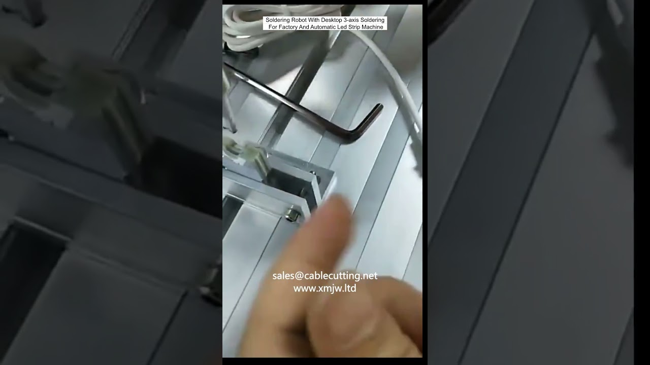 Präzisions-Lötroboter für Desktop: 3-Achsen-Lötautomat für LED-Streifen und Fabrikautomatisierung