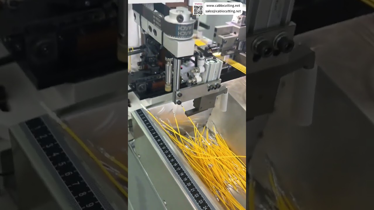 5-Draht-Doppelkopf-Terminalmaschine – Kundenspezifische Kabelfertigung für hohe Produktionsraten