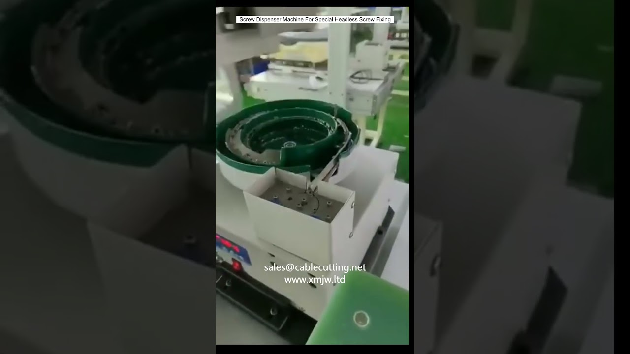 Schrauben-Zuführungsmaschine für kopflose Sonderschrauben – Präzise Fixierung in der Automation