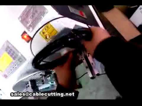 Automatische Drahtschlaufen-Wickel- und Bindemaschine für große Drahtspulen