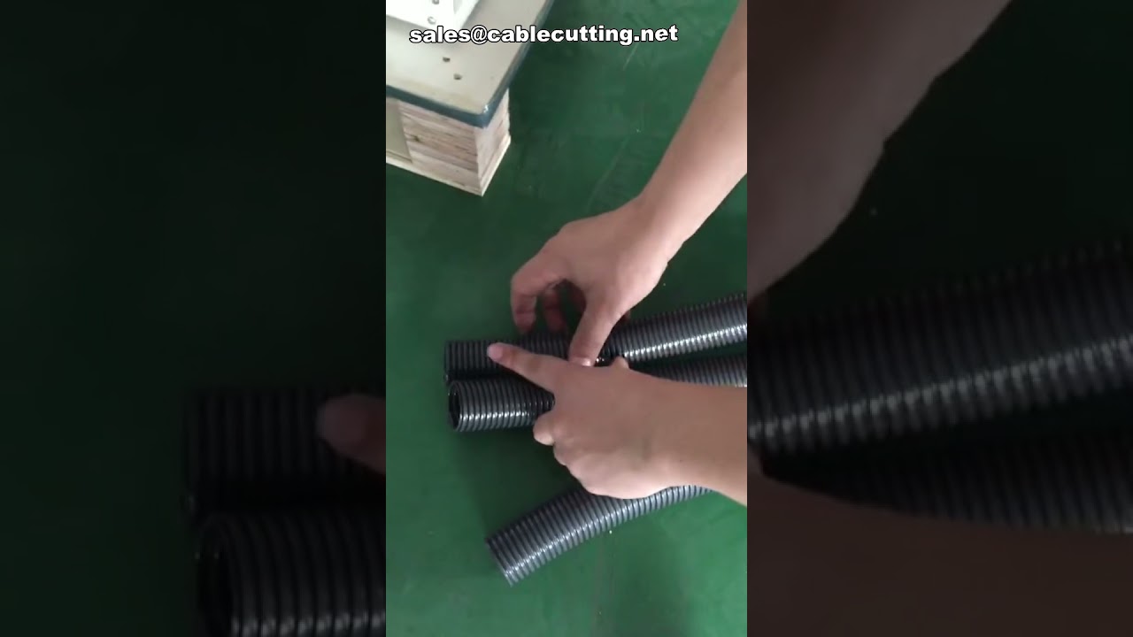 Automatische PVC-Rohrschneidemaschine | Präzise Kunststoffrohr-Schneidemaschine