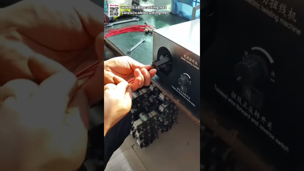 Multi Wire Twisting Machine for 2 0mm Enameled Wire and Data Cable Processing
