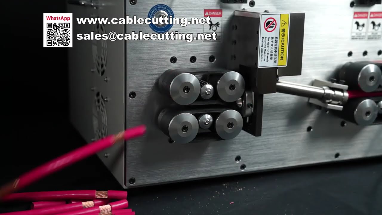 Automatic 70mm2 Heavy Duty Cable Stripping and Cutting Machine Stepper Motor MAX2-ST70