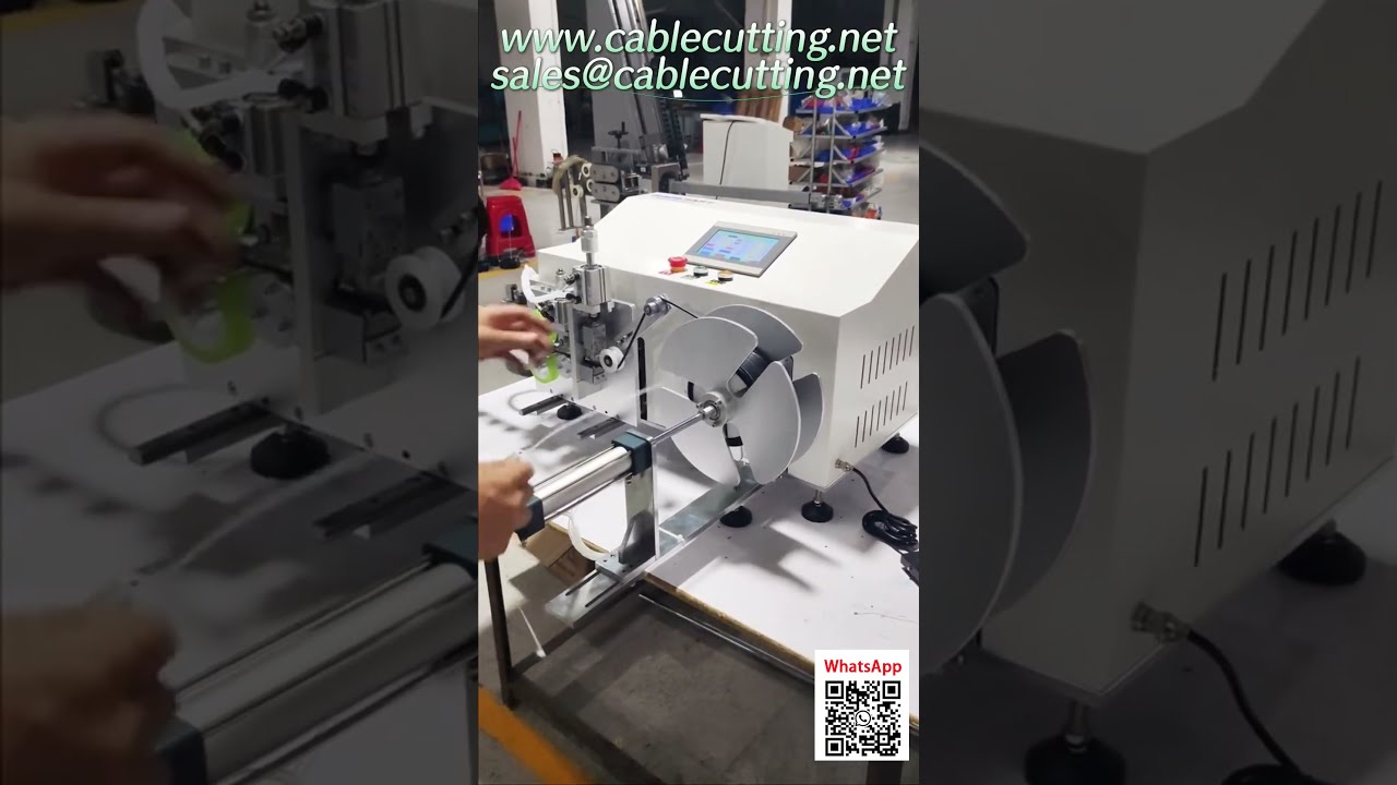 Multifunktionale Drahtwickelmaschine – Automatisch Wickeln, Messen, Verlegen & Schneiden