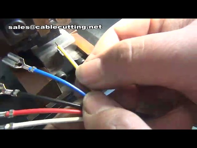 Hochwertige Stripping-, Schneid- und Crimp-Maschine | Automatische Terminalmaschine | Kabelabschneider und Crimper