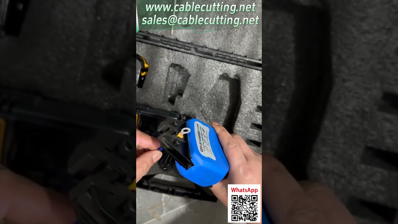 Portable External Wire Crimping Tool with Interchangeable Dies and Accessories