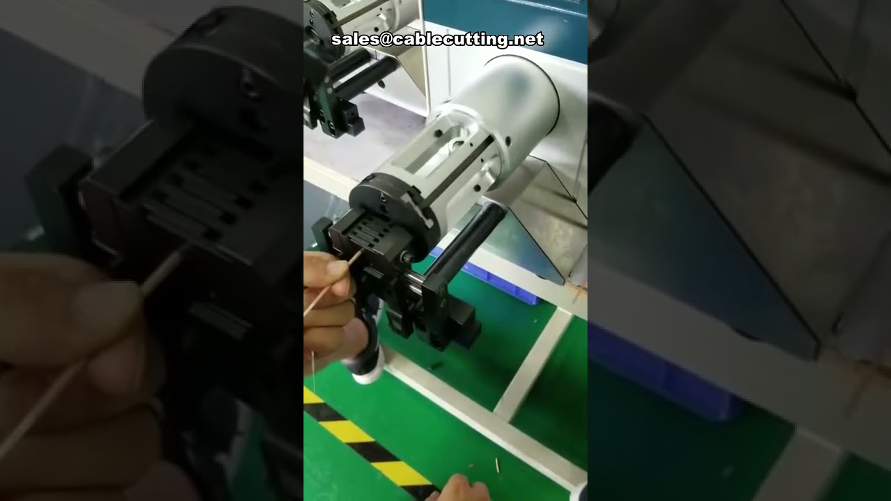 RG316 Koaxialkabel-Abmantelmaschine | Präziser Coax-Kabel Stripper für Industrie