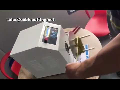 Automatische USB-Kabelwickelmaschine & Heizdrahtwickelmaschine – Präzises Messen und Wickeln