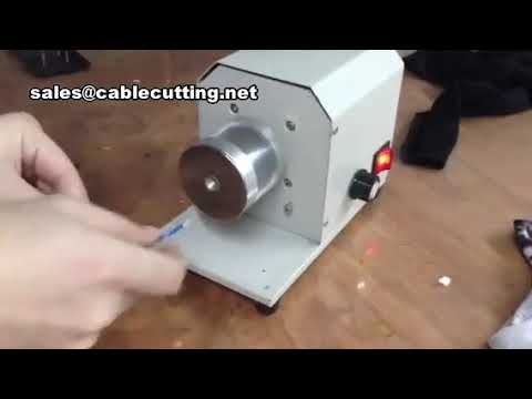 Hochleistungs-Abisolier- und Verdrehmaschine für die Kabelverarbeitung