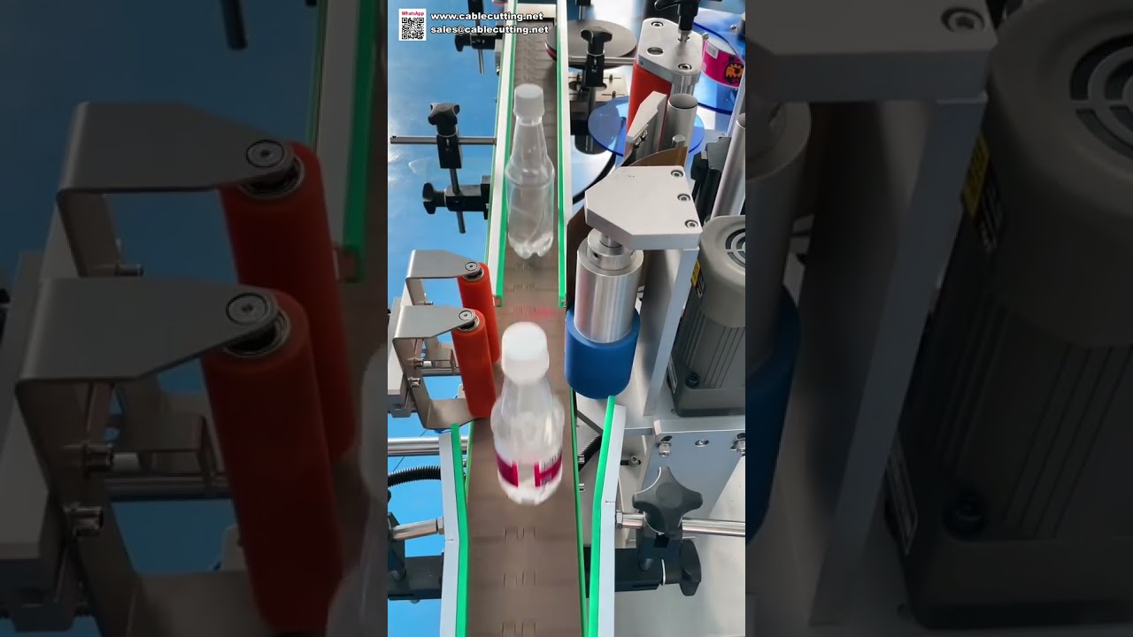 Hochgeschwindigkeits-Rundum-Etikettiermaschine für Flaschen & Behälter | 360° Etikettierer
