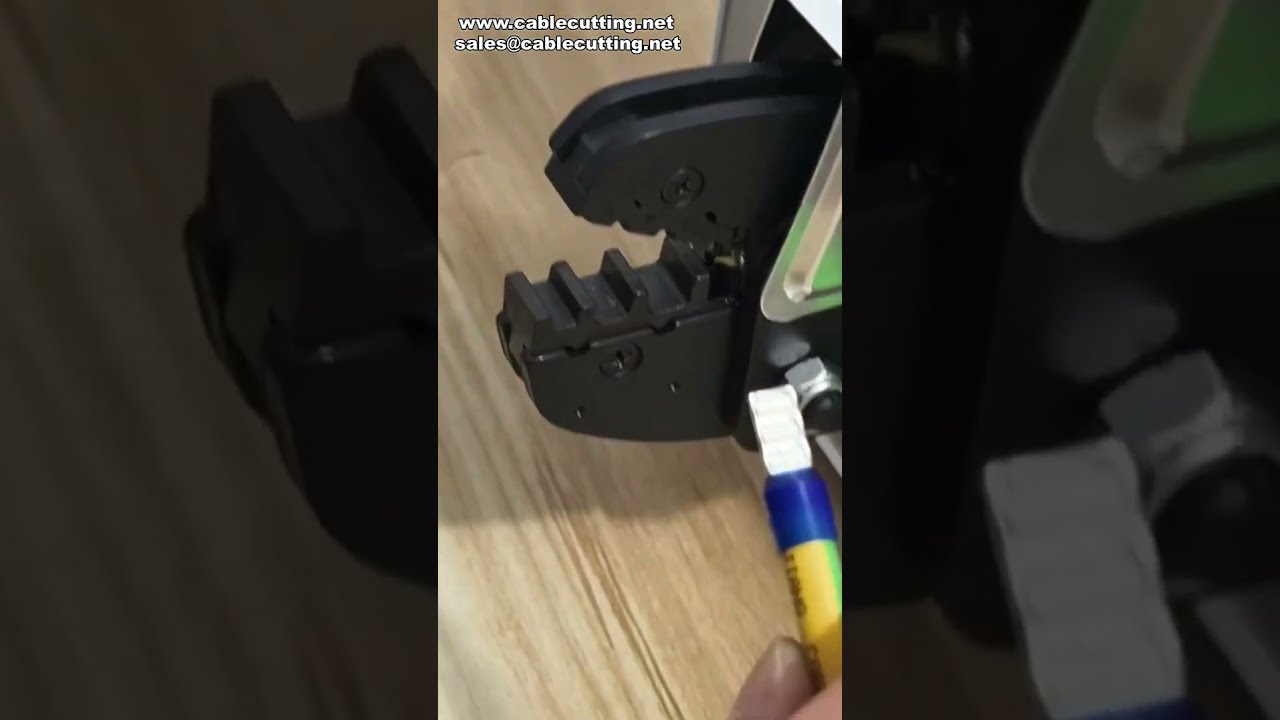 Elektrische Crimpmaschine für 25 mm² Rohrkabelschuhe | Präzise & Effizient #Factory #Maschine