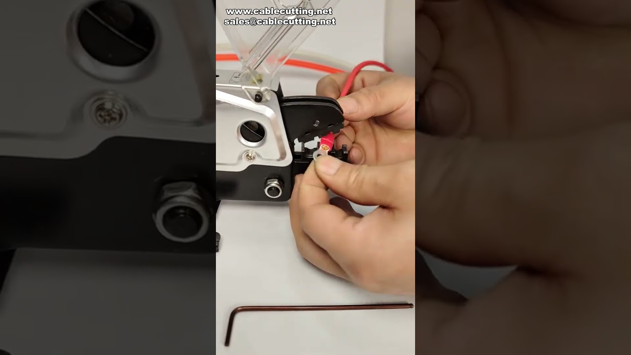 AM-10 Pneumatische Kabelschuh-Crimpmaschine – Effizientes Crimpen mit Mehreren Backen