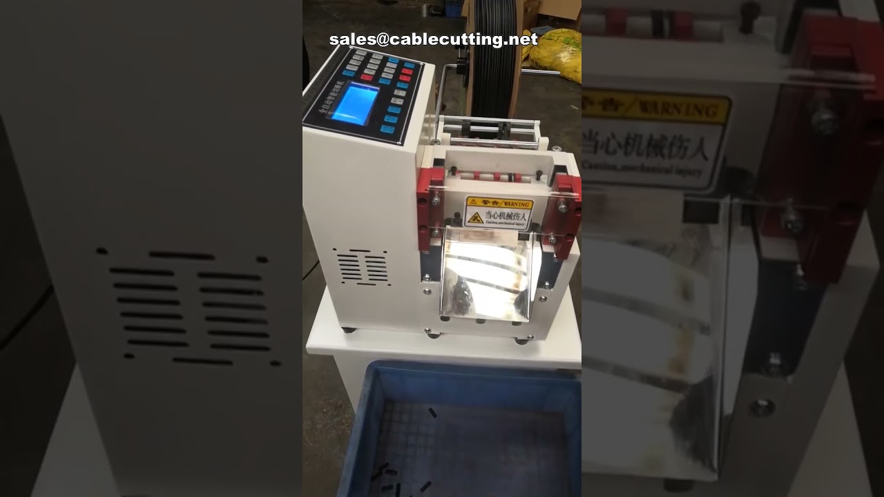 Wärmeschrumpfschlauch-Abschneidemaschine – Präzise, automatisiert & effizient für die Kabelverarbeitung