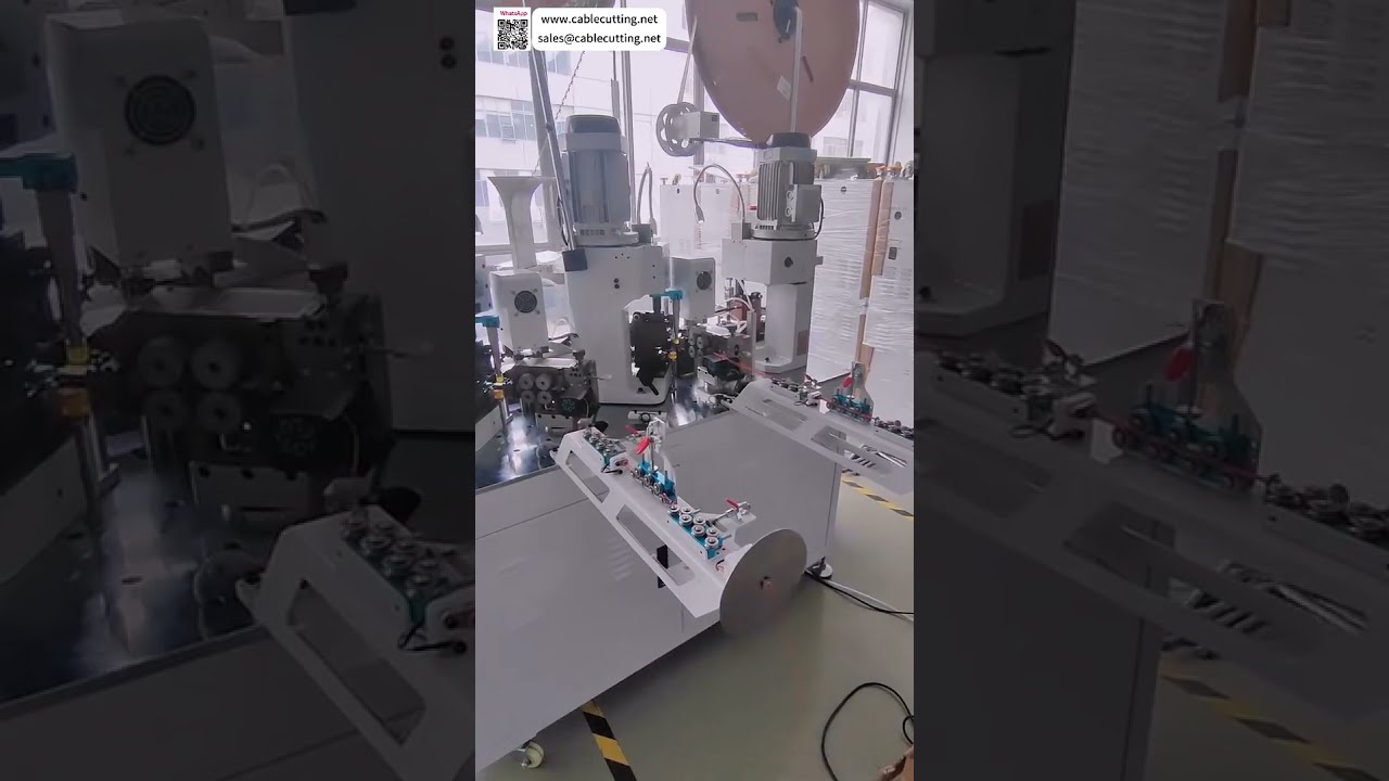 Automatische Kabelcrimp-Maschine für verschieden große Kabelspleißverbinder – Effizientes Werkzeug für Kabelbäume