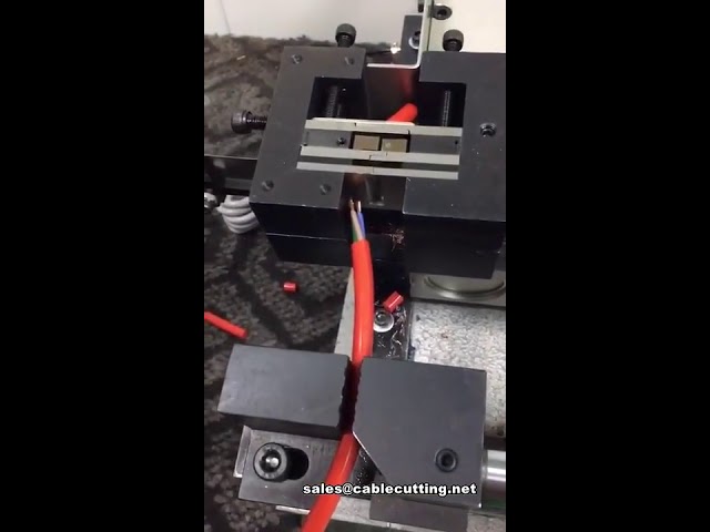 Pneumatische Kabelmantel-Abisiermaschine – Industrieller Kabelstripper für schnelle & präzise Verarbeitung