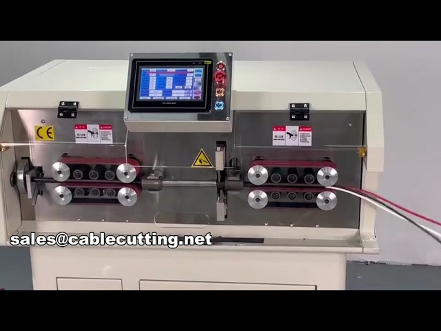 WPM-MAX3: Superlange Kabel bis 150 mm² schneiden und abisolieren – Hochleistungs-Kabelmantelmaschine
