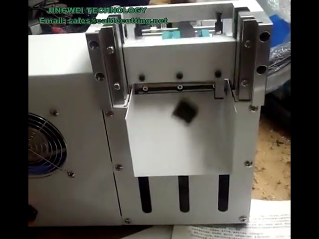 Präzise Mikrocomputer-Rohrschneidemaschine für Kupferblech, Aluminiumblech und Eisendraht