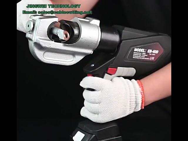 EC 400 Akku-Kabelpresszange für Kupfer- und Aluminiumkabelschuhe
