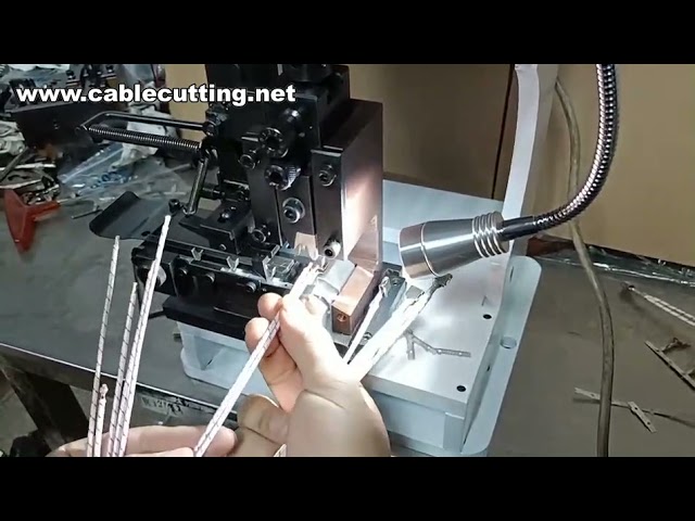 Automatic Terminal Crimping Machine for Electrical Copper Cable Wire