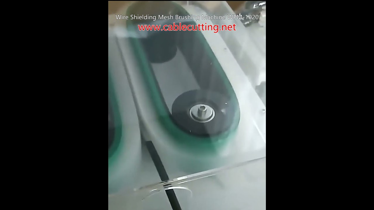 WPM-1020 Drahtschirm-Bürstmaschine – Optimale EMV-Abschirmung