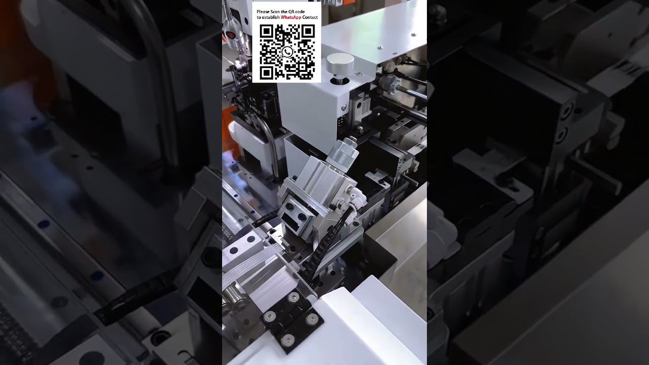 Vollautomatische 5-Draht-Parallelcrimp- und Verzinnungsmaschine – Bandkabel-Prozessor
