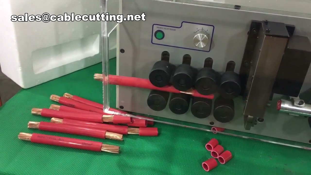 Abisolier- und Kabelschneidemaschine für Kabel 16-150 mm² | Effizient & Präzise