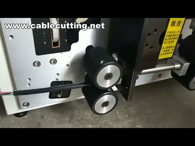 Automatic Wire Stripping Machine | USB Cable Cut and Strip Machine W-P-M-85-40