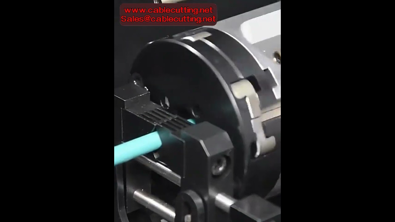 Automatische Rotations-Abisoliermaschine für Koaxialkabel RG59 (3–15 mm) – Effiziente Kabelverarbeitung