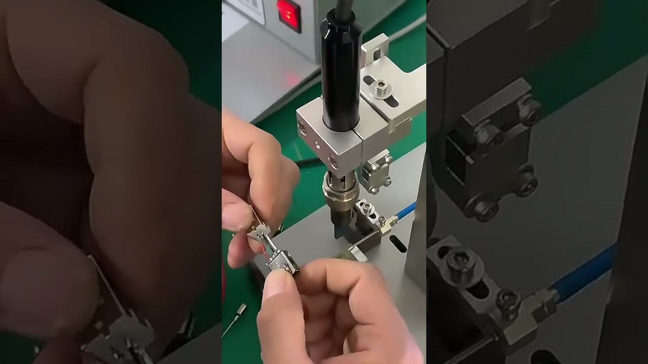 Halbautomatische Lötmaschine für USB-Stecker und Schalter – PCB-Lötgerät